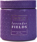 A Cheerful Giver - 28oz Large Scented Candle Jar with Lid- Zest for Life - 130 Hours of Burn Time, Gift for Women (Large, Lavender Fields)