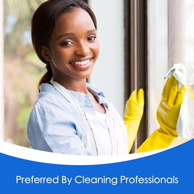 AERAI GROUP Microfiber Magic 4 Pack Glass & Mirror Cleaning Cloths - Streak Free, Lint Free, Perfect for Cars & Windows