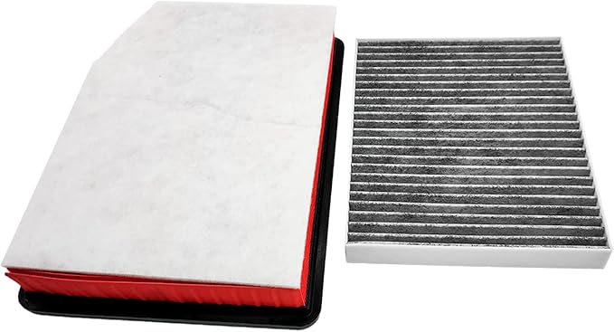 JTBU966-12405 Cabin and Engine Air Filters for Chevrolet and GMC Models - Escalade, Escalade ESV, Silverado, Silverado LTD, Silverado HD, Silverado HD, Suburban, Tahoe, Sierra Limited, Sierra HD