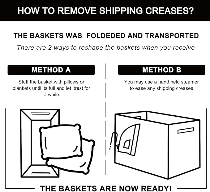 OIAHOMY Extra Large Blanket Basket, 95L Woven Storage Basket, Cotton Rope Toy Bin for Baby Room, Container for Storage in Living Room, 24''×17''×14'', Brown & White