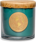 ECO CANDLE CO. Recycled Candle, Botanica, 6 oz. - Scents of Pine, Lavender, & Moss - 100% Soy Wax, No Lead, Kraft Paper Label & Lid, Hand Poured, Phthalate Free, Made from Midwest Grown Soybeans