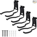 Heevir Slatwall Power Tool Hanger, Garage Garden Tool Hooks, Steel String Trimmer Holder Grass Trimmer Organizer, Weed Eater Rack Garage Storage Hook for Weed Wacker, Leaf Blower