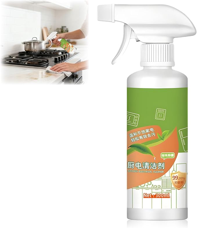 Botou Natural Enzyme Formula to Household Appliances, Multi-Purpose Cleaner, Natural Enzyme Formula for Household Appliances, Multi-Purpose Cleaner For Oven,Stove,Range Hood