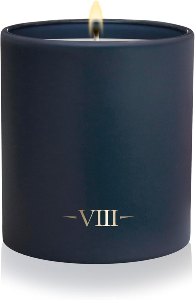 Charles Farris Luxury Scented Candle – 1 Wick, Hand-Poured, Long Lasting, Clean Burning, 210g / 7.5oz, Burns for up to 50 Hours, Made in England – Orange Blossom, Jasmine & Green Mulberry – Elizabeth