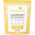 Orchard Laundry Detergent Powder Natural Deep Cleaning Laundry Powder for Sensitive Skin - Citrus - Plant Based Effective Ingredients - 56 Ounces - Enzyme-Powered, Eco Friendly Detergent