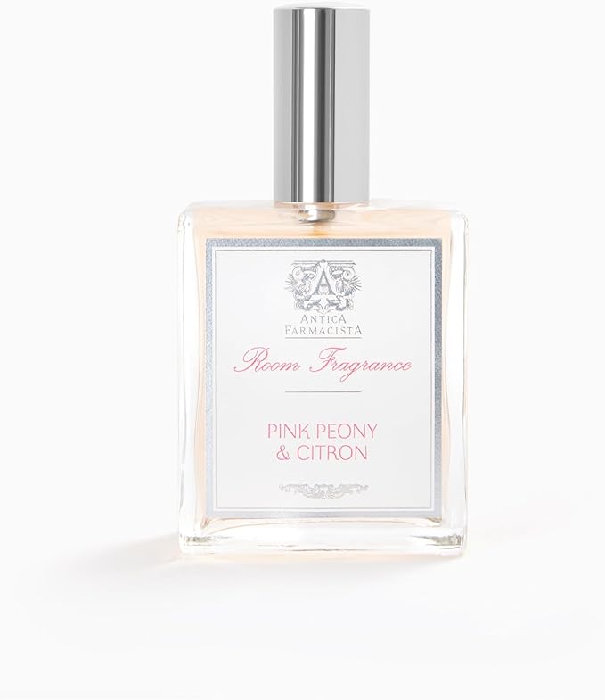 Antica Farmacista Room Spray - Elegant House Spray - Long-Lasting, Room Fragrance - Luxury Gift for Housewarming - Pink Peony & Citron, 3.4 fl oz