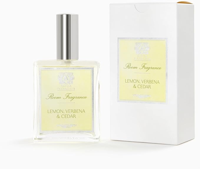 Antica Farmacista Room Spray - Elegant House Spray - Long-Lasting, Room Fragrance - Luxury Gift for Housewarming - Lemon, Verbena & Cedar, 3.4 fl oz