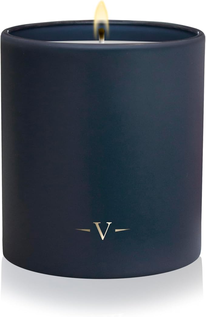 Charles Farris Luxury Scented Candle – 1 Wick, Hand-Poured, Long Lasting, Clean Burning, 210g / 7.5oz, Burns for up to 50 Hours, Made in England – Cloves, Tobacco & Mint Tea – British Expedition