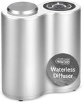 800 Sq Ft Waterless Diffuser for Essential Oils, Made in USA Aroma Infinity Silver Portable Aroma Atomizer for Room Fragrance, Home Scent Machine, Air Aromatherapy Oil Diffusers