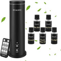 Waterless Scent Diffuser Kit,100ml Essential Oil Diffuser-Remote Control 2000Sq Ft Coverage Large Room Scent Diffuse for Home, Office, Hotel and Spas-Aromatherapy, 5 Essential Oils Include