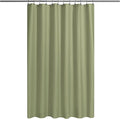 N&Y HOME Fabric Shower Curtain or Liner with Magnets Sage Green - Hotel Quality, Machine Washable, Water Repellent - Sage, 72x72