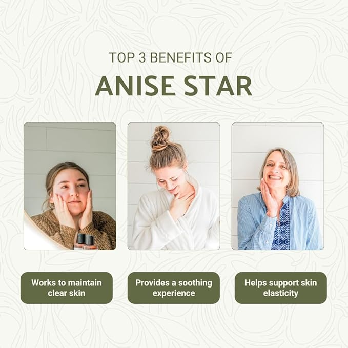 Star Anise Essential Oil - Direct from Malagassi Essential Oils - Premium Star Anise Seed Oil for Aromatherapy, Diffuser, Candle, Soap, Skin and Hair (8oz)