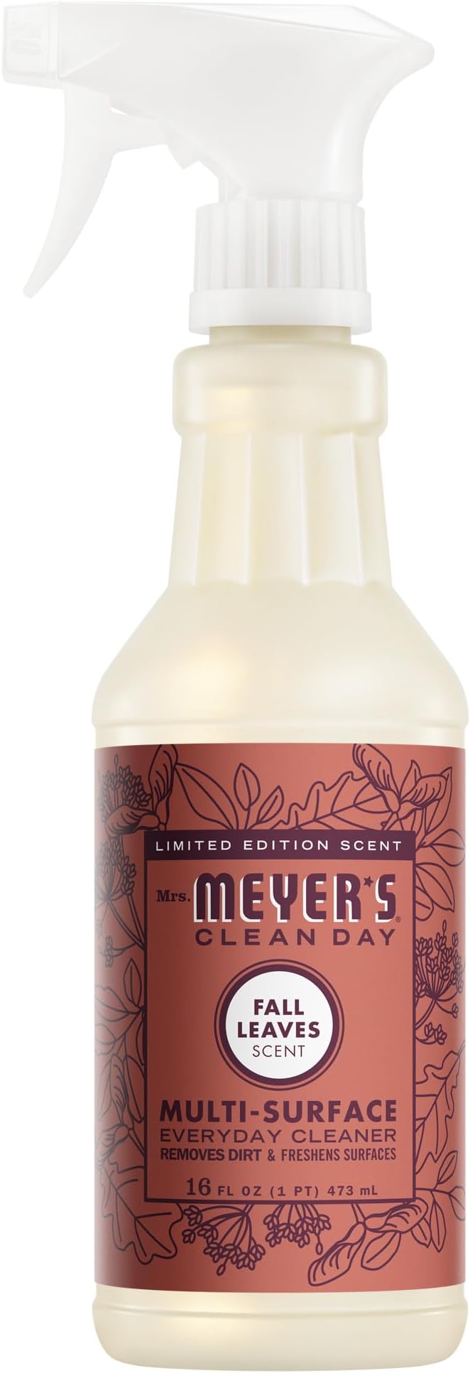 MRS. MEYER'S CLEAN DAY Multi-Surface Everyday Cleaner, Fall Leaves Scent, 16 fl oz