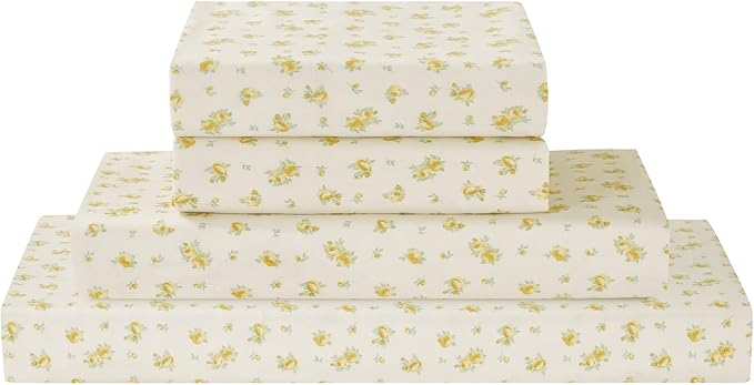 Modern Threads Silky Soft Microfiber and Wrinkle Free Sheets - Luxurious Microfiber Bed Sheets Includes Flat Sheet, Fitted Sheet with Deep Pockets, & Pillowcases Sweet Rose Gold, King
