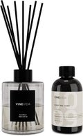 VINEVIDA Scent NO. 1009 Reed Diffuser - 120mL (4oz) - Inspired by: Allure, Reed Diffusers for Home, Office, Bathroom, Made in USA Scent Diffuser Sticks, Room Fragrance Diffuser