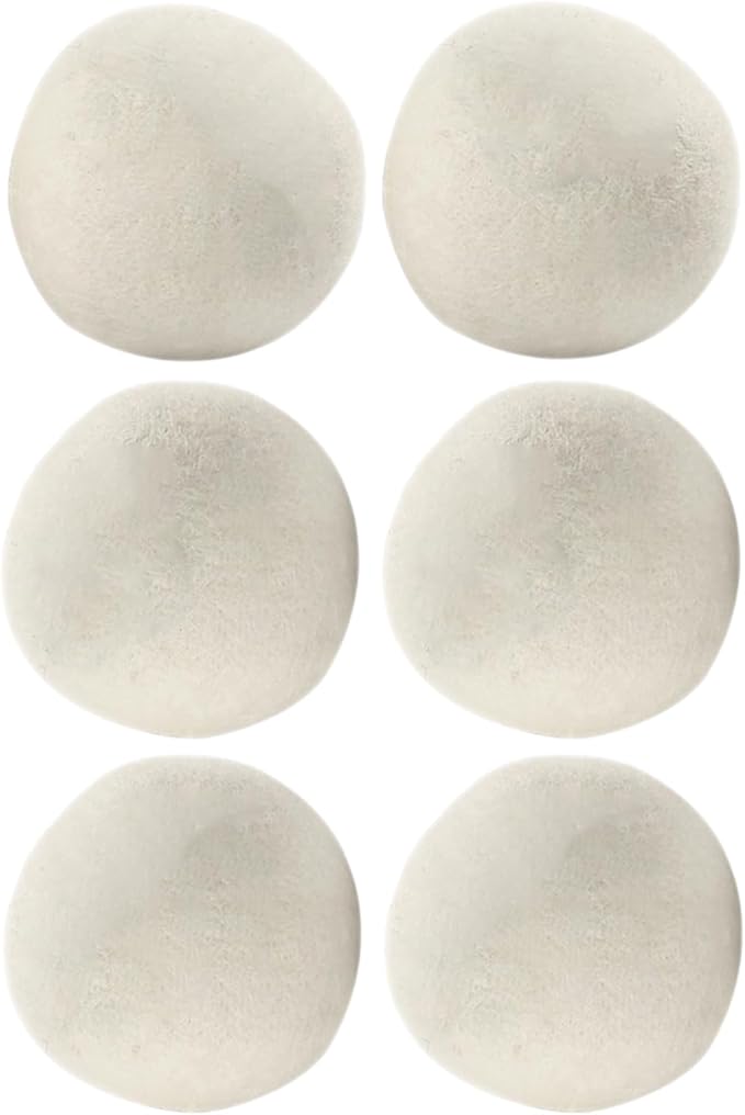 Efficient Laundry Drying Ball Quick Drying Fabric Softener Wool Wool Dryer Set of 6pcs Care Option