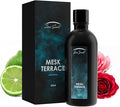 MESK Terrace Luxury Essential Oil for Diffusers - Floral Citrus Aromatherapy with Lime, Rose & Amber - Elegant Scent for a Refined Home