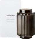 LA JOLIE MUSE Santal Himalayen Candle, Amber Scented Candles Gifts for Women, Natural Soy Candle, Candles for Home Scented, Luxury Glass Jar Candles for Home Decor, 60 Hours Long Burning, 11 Oz