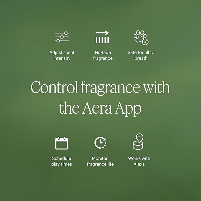 Aera Mini Rose - Essential Oil for Home - Fresh and Sensuous Fragrance - Notes of Himalayan Rose, Linden and Peony - Scent Refill - Capsule Size Works with Mini Diffuser