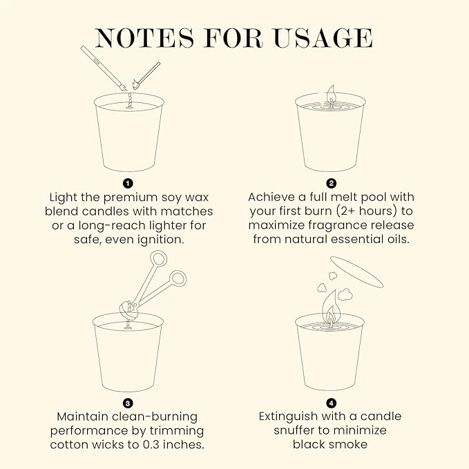 M&SENSE Natural Soy Candle| Oud Wood | 5.3 oz | Mini Spring Scented Candles for Relaxation, Valentines Day Gift, Home Décor | for Bedroom, Office, Party Small