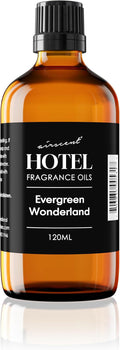 AirScent Evergreen Wonderland Holiday Diffuser Oil - Premium Holiday Fragrance Oil for Ultrasonic and Waterless Diffusers and Crafting - 120ml, 4 fl oz Glass Dropper Bottle - Christmas Tree Scent