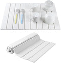 Stone Drying Mat for Kitchen Counter, Large Foldable Diatomaceous Earth Dish Drying Rack, Absorbent Diatomaceous Quick Dry Stone Mat Kitchen Dishes Bottles Cups Bathroom Any Countertop 24"(L)×16"(W)