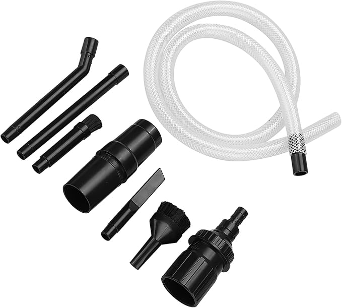 Gsycle 9PCS Mini Micro Cleaning Tool Set, Car Detail Vacuum Attachment Kit Universal Vacuum Cleaner Attachments Crevice Tool for Home, Car