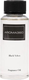 Aroma360 - Black Velvet Oil Blend - Aromatherapy Essential Fragrance Oil - Sandalwood, Warm Virginia Cedar & Beautiful Iris - 120ML 4.1 Fl oz