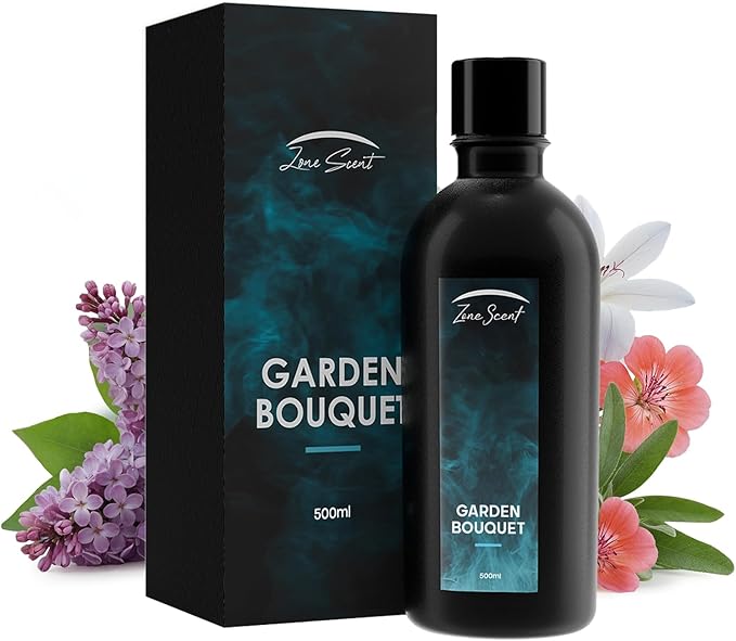 Garden Bouquet Luxury Essential Oil for Diffusers - Calming Floral Aromatherapy with Lilac & Orris - Herbal Scent for a Serene Home