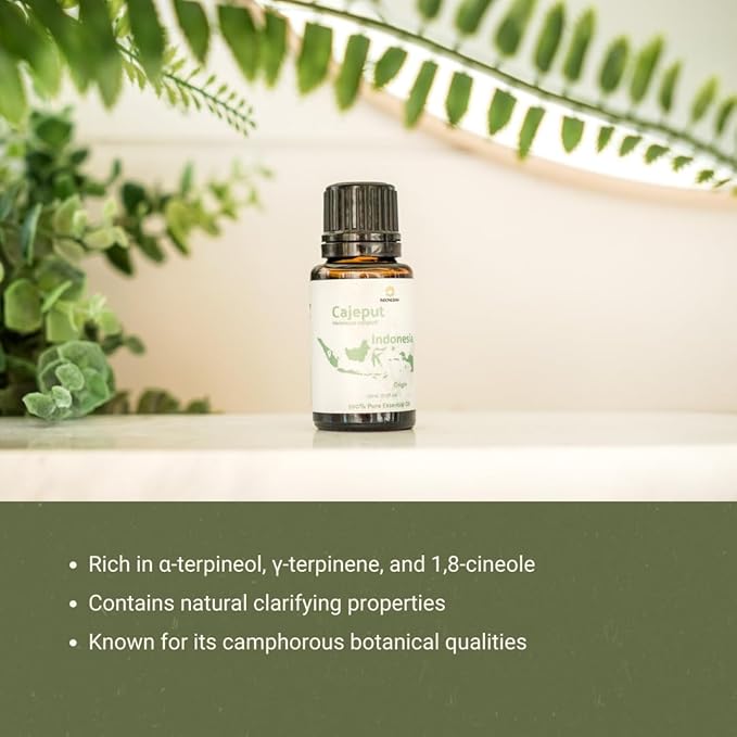 Cajeput Essential Oil (2lbs) - Direct from Central Java, Indonesia - Essential Oils for Diffusers Aromatherapy; Essential Oils for Body; Massage Oils | 100% Pure Therapeutic Grade
