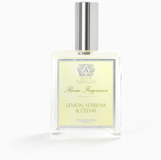 Antica Farmacista Room Spray - Elegant House Spray - Long-Lasting, Room Fragrance - Luxury Gift for Housewarming - Lemon, Verbena & Cedar, 3.4 fl oz