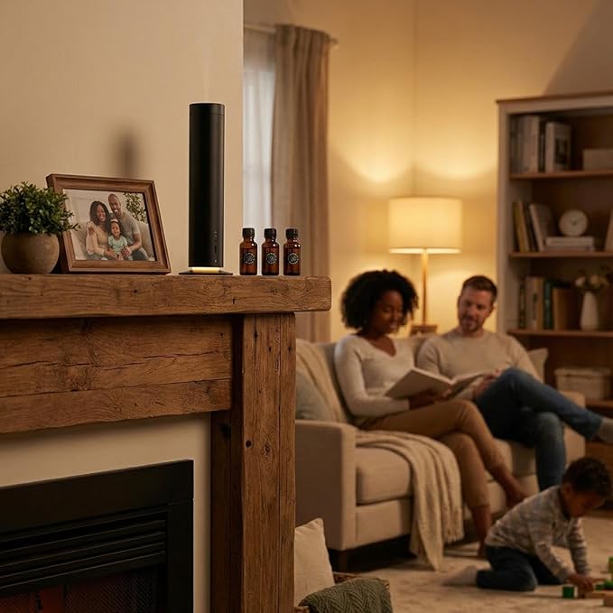 Cold-Air Aroma Diffuser with Wi-Fi & App Control| Adjustable Scent Intensity| Covers 2,000 Sqft| Kid & Pet Friendly scentiment Diffuser air Aromatherapy for Home