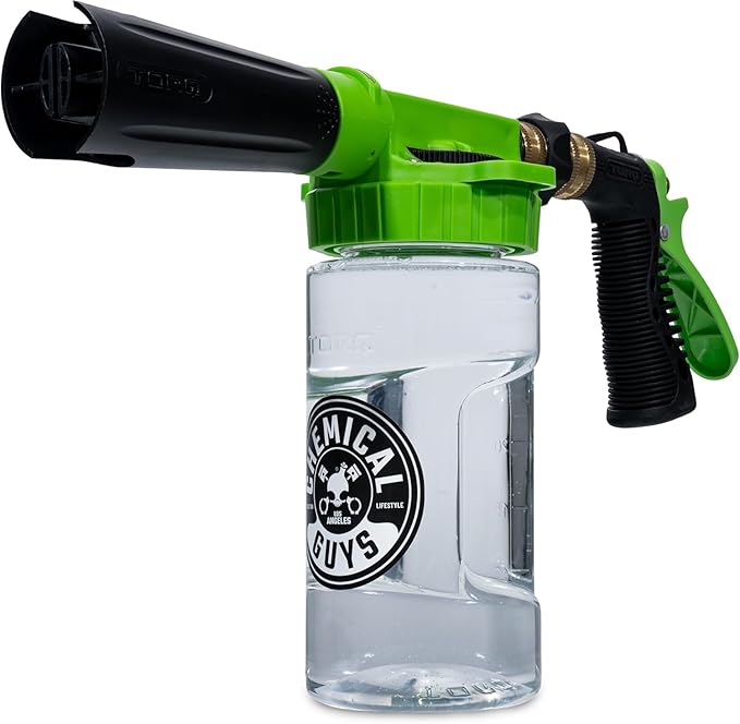 Chemical Guys TORQ Foam Blaster 6-Foaming Car Wash Attachment,Easy to Use,Sprays Thick Suds for Safe Washing Trucks,SUVs,Motorcycles, Vs& Other Vehicles -Works with Standard Garden Hose(Pack of 6)