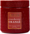 A Cheerful Giver - 28oz Large Scented Candle Jar with Lid- Zest for Life - 130 Hours of Burn Time, Gift for Women (Large, Cranberry Orange)