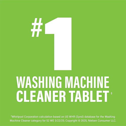 Affresh Washing Machine Cleaner, Helps Power Away Odor Causing Bacteria & Grime Deep Inside Pump, Valve & Hoses, 5 Time Release Tablets, 5 Month Supply