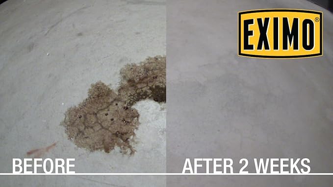 CAF Outdoor Cleaning EXIMO® Waterless Concrete Cleaner for Driveway, Garage, Basement, and Walkway Surfaces (0.75lbs)