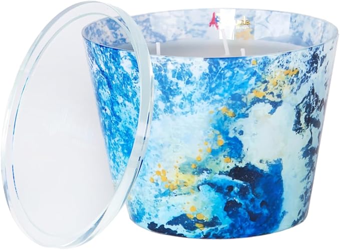 Scented Candle | Eco-Friendly Soy Blend Wax | Glass Luxury Candles | Perfect for Home Décor & Gifting | 150g | 10cm Tall | Approx Burn Time - 80 Hours (Sueños, 10cm)
