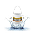 Luxury Version Bath Water Filter for Tub Faucet with Overflow,3,000 Gallons Filtration,Remove Contaminants,Chlorine,Fluoride,Hard Water Softener,Enhances Health of Skin,Hair,Nails,Relieve Eczema,White
