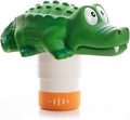 XY-WQ Chlorine Floater, Floating Pool Chlorine Dispenser (Alligator), Fits 1 and 3 Inch Tablets for Large and Small Pools, Hot Tub, Spa