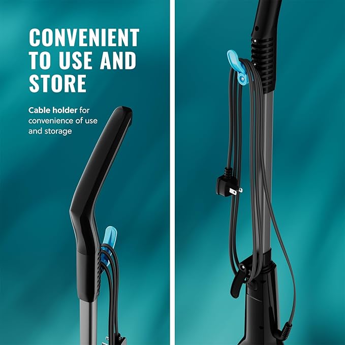 PurSteam Professional Steam Mop | Multi-Surface Floor Cleaner for Hardwood, Tile, Laminate & Carpet | Fast Heating, Lightweight & Chemical-Free Cleaning