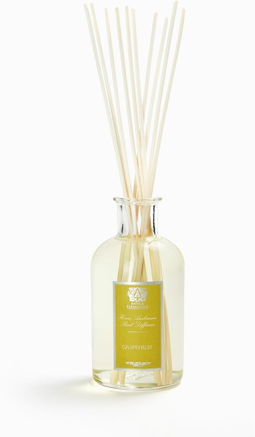 Antica Farmacista Home Ambiance Diffuser - Long-Lasting Reed Scent Diffuser - Luxury Room Freshener Gift - Grapefruit, 16.9 fl oz