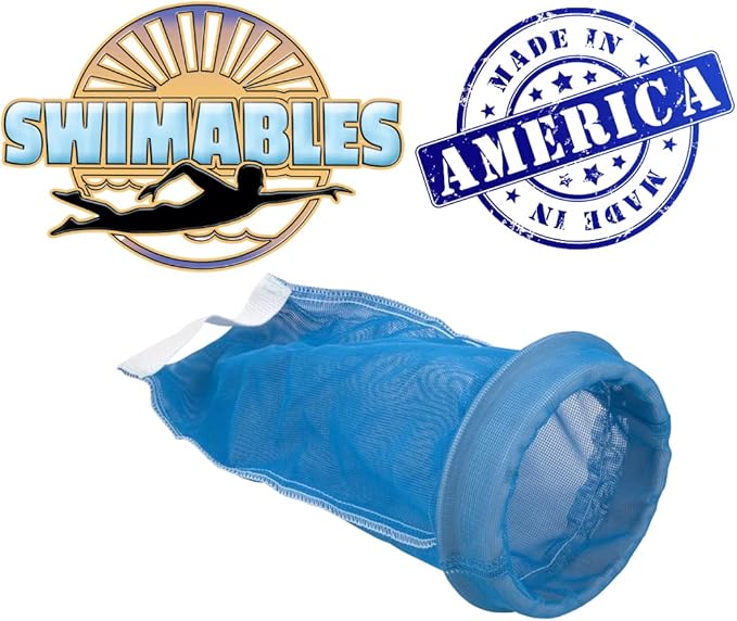 Swimables Large Capacity Leaf Canister Replacement Mesh Bag - Compatible with Inline Hayward Leaf Canister W530 and Replaces Hayward Leaf Canister Basket Mesh AXW538 - Made is The USA