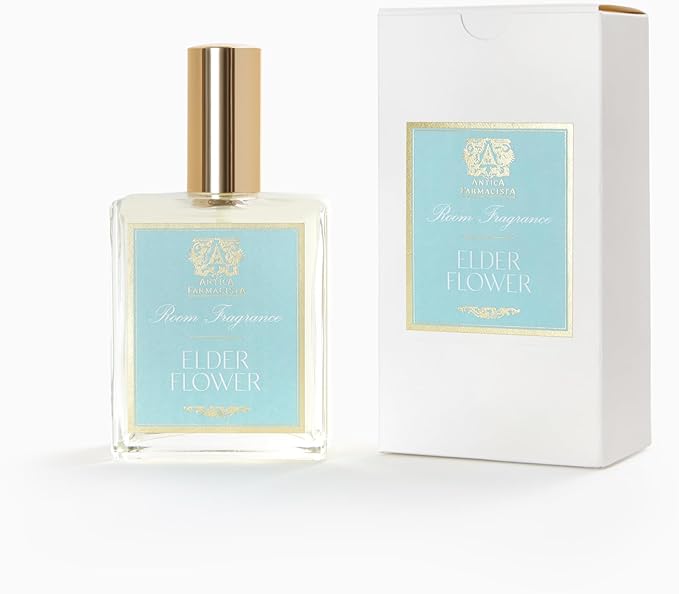 Antica Farmacista Room Spray - Elegant House Spray - Long-Lasting, Room Fragrance - Luxury Gift for Housewarming - Elderflower, 3.4 fl oz