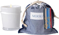 MERSEA Luxury Scented Candle with Sandbag - 6.5 Oz (40+ Hour Burn) (Voyager)