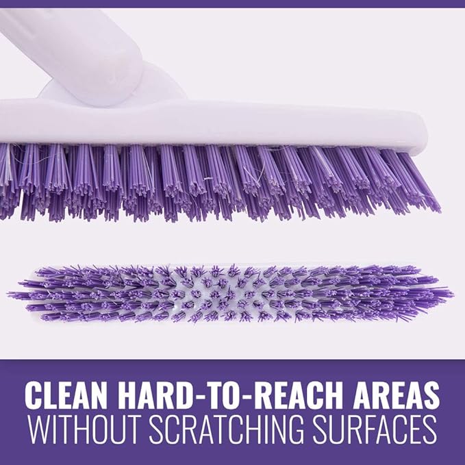 Fuller Brush Tile Grout E-Z Scrubber + Tile & Grout Cleaner - Lightweight Multipurpose Power Surface Scrubber & Cleaner Brush - Perfect for Cleaning Hard to Reach Areas