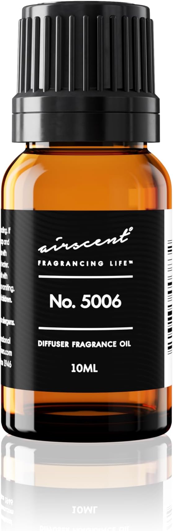 AirScent Diffuser Oil Inspired by TF's Ombre Leather - No. 5006 Perfume Dupe - Fragrance Oil Blend for Ultrasonic and Waterless Diffusers and Crafting - 10 ml, 0.34 fl oz Glass Bottle with Dropper