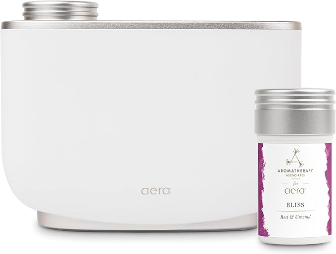 Aera Bliss Essential Oil Aromatherapy Home Fragrance Scent Refill - Notes of Marjoram, Ylang-Ylang and Valerian Essential Oils - Works with The Aera Diffuser