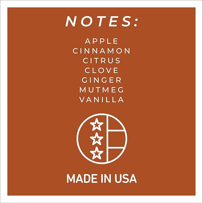 A Cheerful Giver — Aunt Kook's Apple Cider - 34oz Papa Scented Candle Jar with Lid - Keepers of the Light - 155 Hours of Burn Time, Gift for Women, Brown