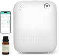 Waterless Diffuser,Wireless Essential Oil Battery Operated,2000 Sq Ft,Safety Lock,Quiet,Bluetooth App,Hotel Home Collection Scent Machine - White