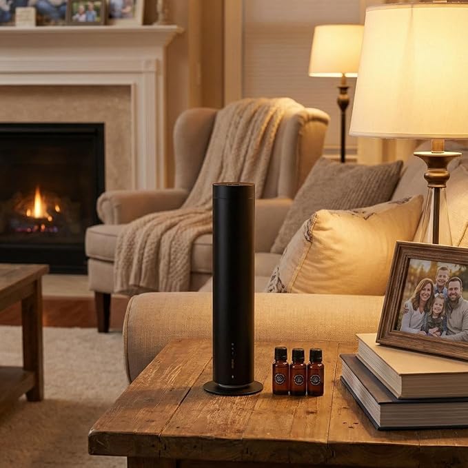 Cold-Air Aroma Diffuser with Wi-Fi & App Control| Adjustable Scent Intensity| Covers 2,000 Sqft| Kid & Pet Friendly scentiment Diffuser air Aromatherapy for Home